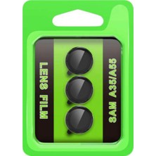 WebMediCode Galaxy A35 5g Raze Metal Kamera Lens - Siyah