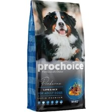 ‎Prochoice Pro Choice Proderma Kuzu Etli Yetişkin Köpek Maması 18 kg Süper Premium İçerik