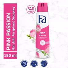 Fa Pink Passion Kadın Sprey 150 ml Floral Koku ile 48 Saat Koruma Sunan Deosprey
