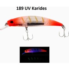 Fujin Ziggy 7cm 9.6gr Sinking 60-150CM Lrf Maket Balık 189 Uv Karides