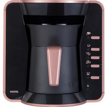 Vestel Sade R910 Otomatik Türk Kahvesi Makinesi 4 Fincan Kapasite Rose Gold Tasarım