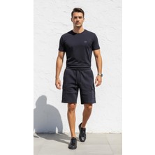 Plus Scorpion Erkek Kargo Şort Slim Fit – Cep Detaylı, Premium Kumaş, Günlük Şık Şort