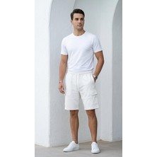 Plus Scorpion Erkek Kargo Şort Slim Fit – Cep Detaylı, Premium Kumaş, Günlük Şık Şort