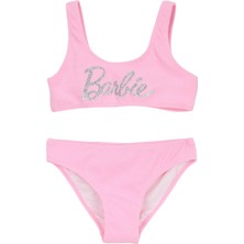 Barbie Pembe Kız Çocuk Bikini Takım BRB5SG-BKİ6008