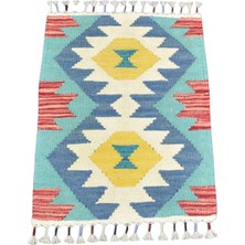 Zehra Abla Halı Yeni El Dokuma Ender Cerit Yörükleri Meşhed Iran Yün Kilim 7239