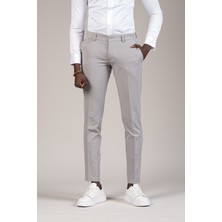 Notra Slimfit Pamuklu Full Likralı Esnek Yazlık Kumaş Pantolon