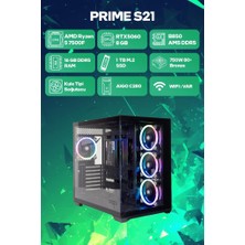 Game Garaj Prime S21 Amd Ryzen 5 7500F 16GB RAM 1TB SSD RTX5060 Freedos Oyuncu OEM Paket