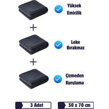 SK Life Mikrofiber Kalın Oto Kurulama Bezi 50 x 70 cm 3 Adet