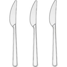ŞEYLİŞEYLER Şeylişeyler - Plastik Bıçak 100'LÜ 10 Paket