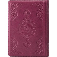 Datatek 2 Renkli Lila Çanta Boy Kur'an-I Kerim (Yaldızlı-Kılıflı) 2 Renkli Kuranı Kerimler