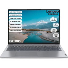 Lenovo Thinkbook 16 G7 Arp Amd Ryzen 7 7735H 16GB 512GB 16''wuxga IPS Freedos Dizüstü Bilgisayar 21MW0083TR