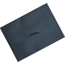 Doğan Buklet Zarf 13*18 Siyah Çentikli 120 Gr. - 50 Adet