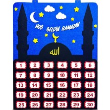Keçeli Dünyam Ramazan Takvimi (Keçe Eğitim Materyali)