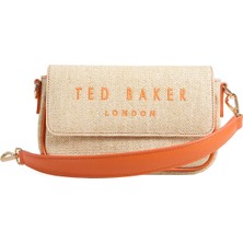 Ted Baker %80 Polyester, %20 Poliüretan Turuncu Kadın Çapraz Çanta TBSS26FBAG016