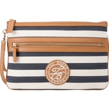 Ted Baker %80 Polyester, %20 Poliüretan Lacivert Kadın Portföy Çanta TBSS26FBAG011
