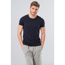 Cacharel Slim Fit Bisiklet Yaka Tişört 2169