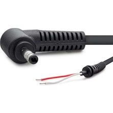 Marsilyan Notebook Adaptör Kablosu 4.0*1.7 Hp/compaq 30W-90W 1.2m Siyah HDX5512