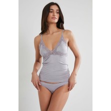 Pierre Cardin Kadın Fantezi Atlet ve Külot Takımı Kaşkorse (PC367)