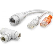 Marsilyan Poe Splitter - T Tipi Su Geçirmez RJ45 Veri + Güç Ayirici ND2451