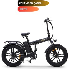 Skyjet Nıtro Pro Şehir Bisikleti 20 inç Katlanabilir 6 Vites Güçlü Motor ile