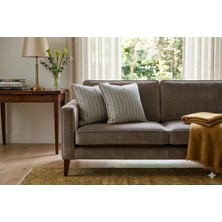 Faralya Life%70 Pamuk %30 Polyester Çizgili 2 Li Kırlent Kılıfı 45X45 cm –  Dekoratif Koltuk Yastık Kılıfı Modern Salon Dekoru