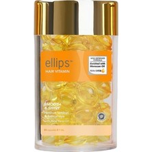 Yumuşak ve Işıltılı Saçlar İçin Ellips 50 Parça Argan Yağı ile Zenginleştirilmiş Saç Bakımı
