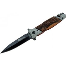 Marsilyan Columbia Fst 1112 Kurtarma Kamp Çakı 21 cm - Yarı Otomatik, Ip Kesmeli, Cam Perçinli