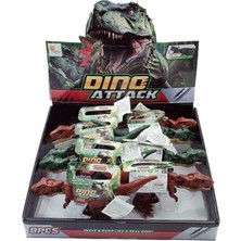 Timion Kutuda 8li Sesli Işıklı Dinozor ( Adet Fiyatıdır