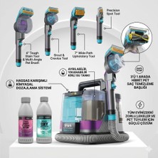 Shark Leke Çıkarıcı Hairpro Pet Başlıklı Koltuk ve Halı Yıkama Makinesi 450W Yedek Solisyonlu