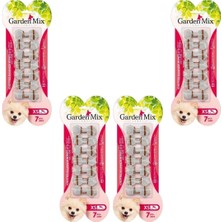 Garden Mix Kuzulu Düğümlü Deri Kemik - Xs (7'li) x 4 Adet