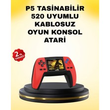 Marsilyan P5 Retro Gamepad 520 Oyunlu Tv ve Elde Oynanabilir Konsol
