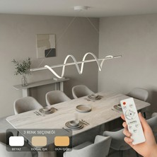 Avizego Gora LED Sarkıt Avize 3 Renk Kumandalı