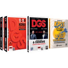 Yargı Yayınevi 2026 Dgs Sayısal-Sözel Yetenek Konu Anlatımı 2 Cilt-Fasikül Fasikül Tamamı Video Çözümlü 6 Deneme