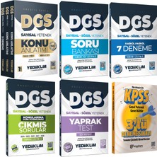 Yediiklim Yayınları 2026 Dgs Konu Anlatımı 3 Kitap-Soru Bankası-Çek Kopart Yaprak Test-Çıkmış Sorular-Fasikül 7 Deneme