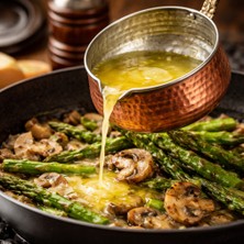 Nuha El Yapımı Bakır Sosluk – 10 cm Kalaylı Bakır Tereyağı Eritme Sos Tavası – Geleneksel Anadolu Üretimi