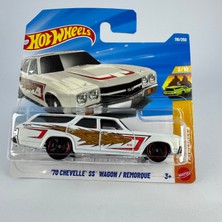 Hot Wheels 70 Chevelle Ss / Remorque 1:64 Model Araba