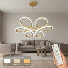 Avizego Niva LED Sarkıt Avize 3 Renk Kumandalı