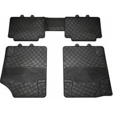 Niken Mega Oto Market Tüm Araçlara Uygun Universal Siyah Paspas