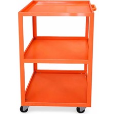 Rico Rıco 3 Gözlü Çekmecesiz Parça Taşıma Arabası