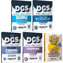 Yediiklim Yayınları 2026 Dgs Sayısal Sözel Yetenek Soru Bankası-Çek Kopart Yaprak Test-Çözümlü Çıkmış Sorular-7 Deneme