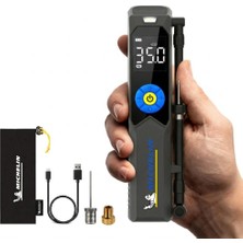 Michelin MC34648 Şarjlı Li-Ion 150 Psı Taşınabilir Dijital Basınç Göstergeli LED Aydınlatmalı Lastik Şişirme Pompası