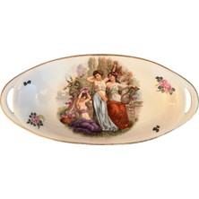 Limoges Porselen Sunum Tabağı - 30,5 cm  14,5 cm