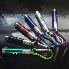 Kuzey Oyuncak 24 Adet 3in1 Yüksek Kalite Işıklı Anahtarlık Lazerli + Mor Işık + Beyaz LED Işıklı Anahtarlık 7 cm