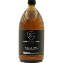 Scitech Super Colloidal Kolloidalgümüş Suyu 1000 ml 40 ppm İspanya Menşeli Sertifikalı İçerik