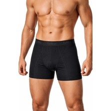 Tutku %100 Pamuk Likralı Elastan 6'lı Erkek Spor Boxer