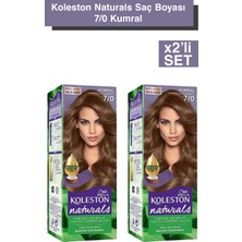 Wella Koleston Naturals 7/0 Kumral Saç Boyası Tüp Formda Uzun Süre Kalıcı Canlı Renkler