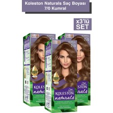 Wella Koleston Koleston Naturals Saç Boyası 7/0 Kumral X3'lü Set