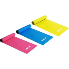Helix PB-120 120X15 cm 3'lü Pilates Bandı