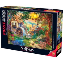 Anatolian 4000 Parça Puzzle: Su Değirmeni