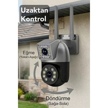 Profesyonel Çift Lens Wifi Güvenlik Kamerası